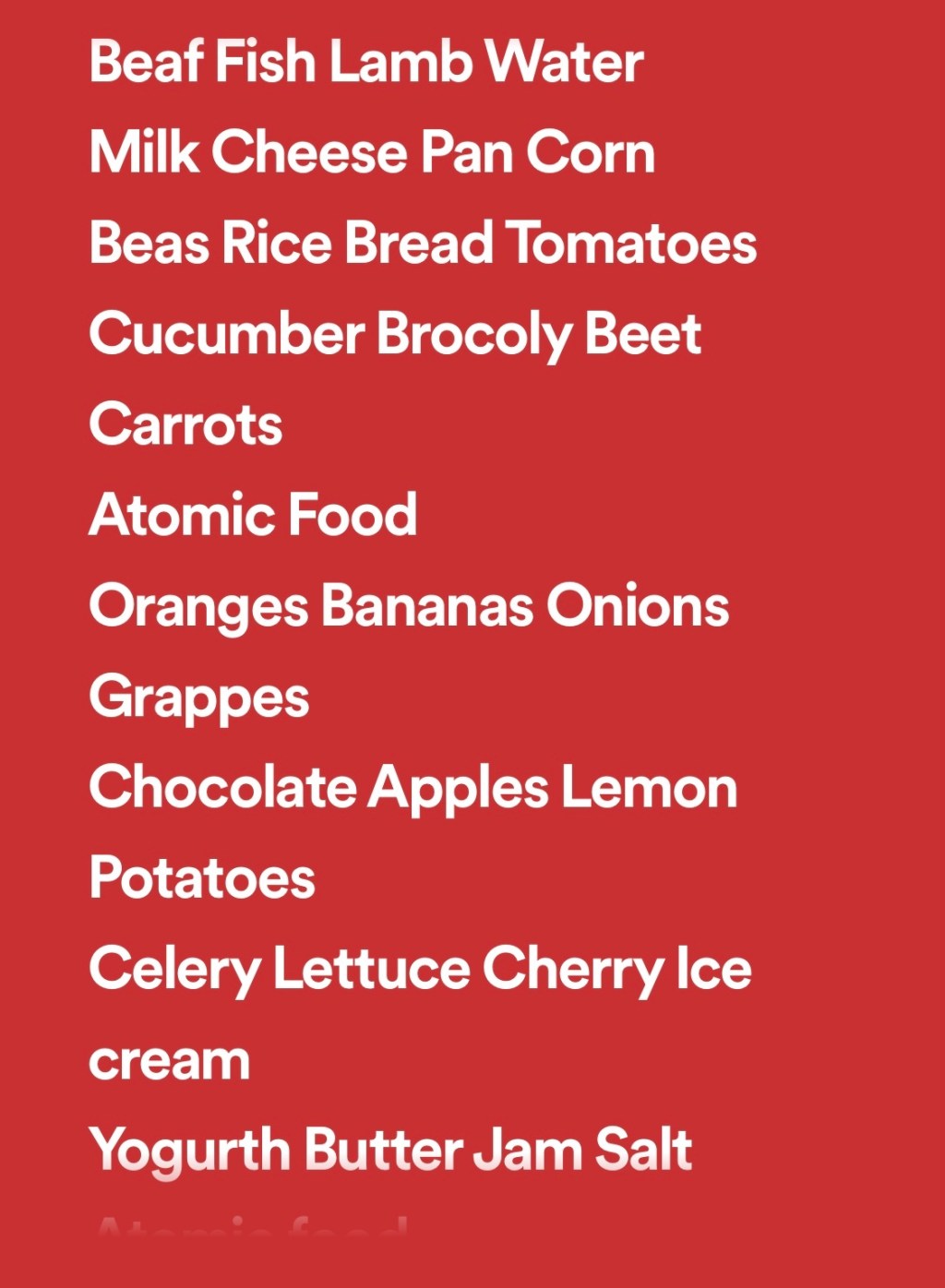 Atomic Food, l&rsquo;hymne à la bouffe des années&nbsp;2000