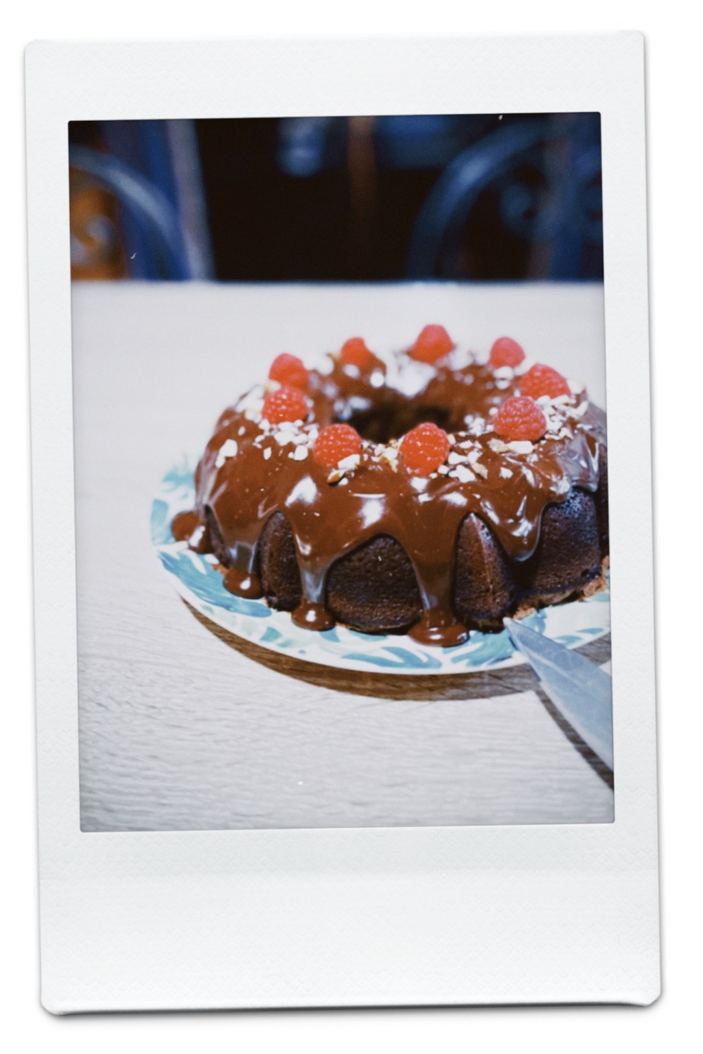 Bundt Cake choco-framboises