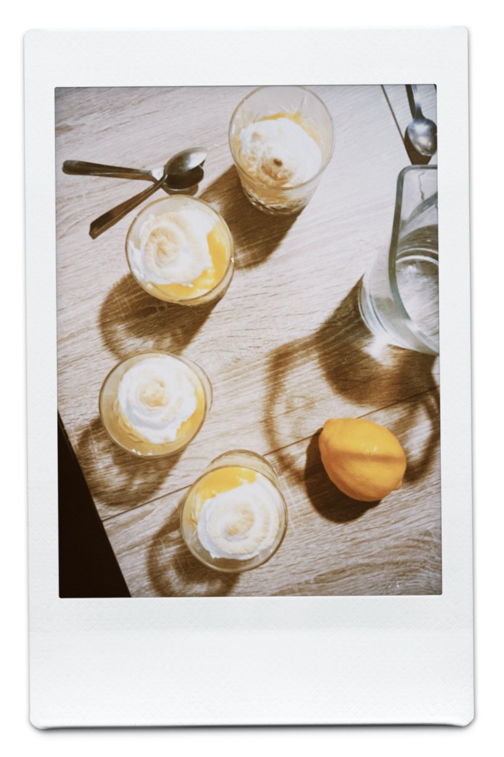 Verrines façon tarte au citron&nbsp;meringuée